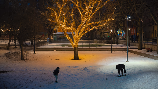 A photograph from Stockholm.
